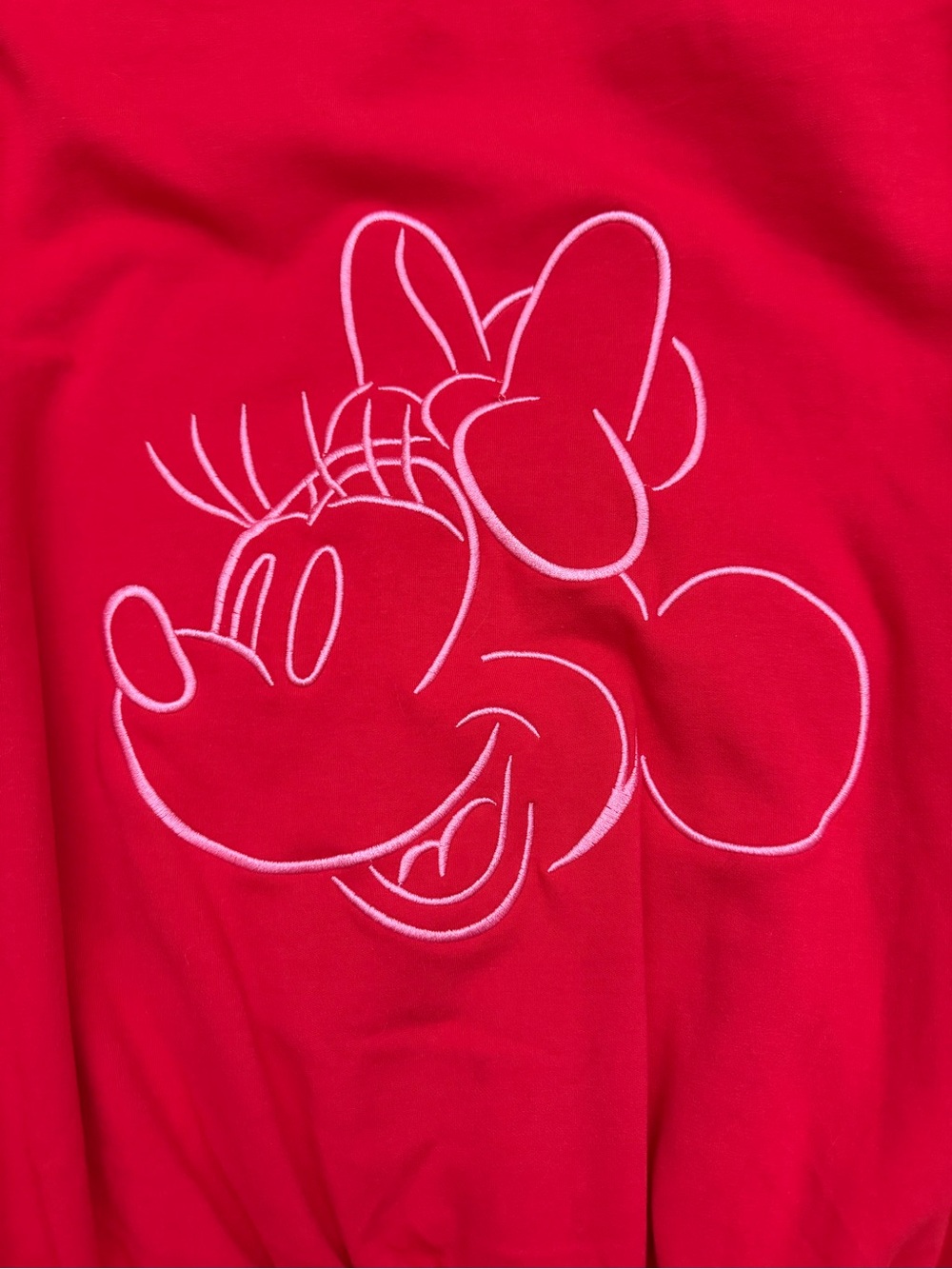 Crowned Athletics Disney Minnie Mouse Women’s Zipper Hoodie - Picture 4 of 4
